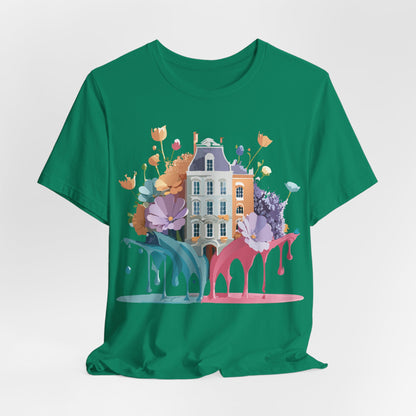 Tourist Shirt, Shirt with Amsterdam - ADELPHA