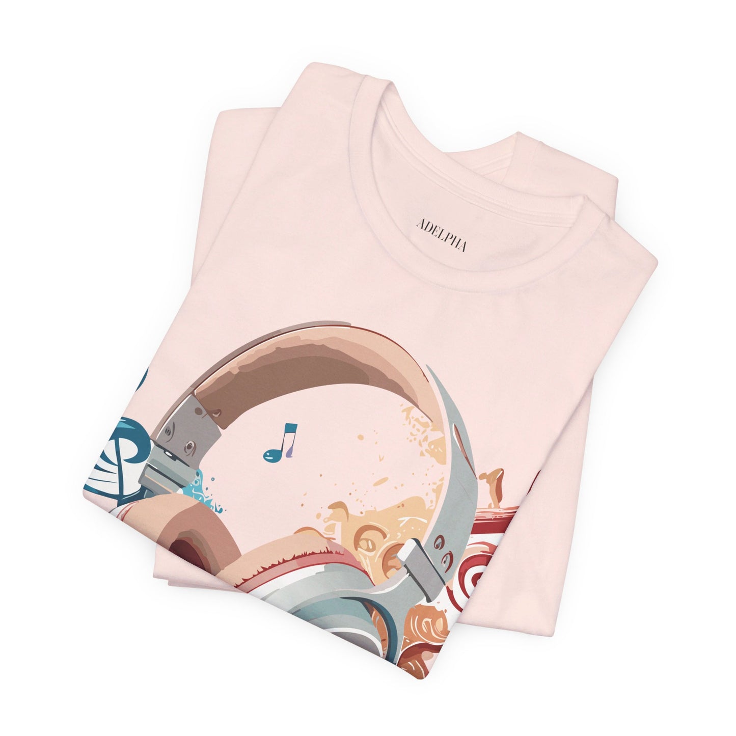 T-shirt en coton naturel - Collection Musique