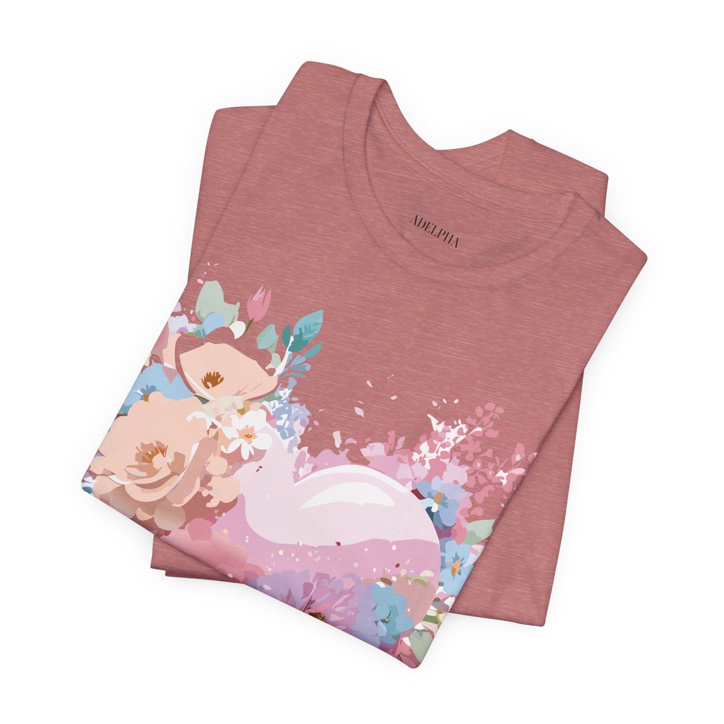 T-shirt en coton naturel - Collection Love story