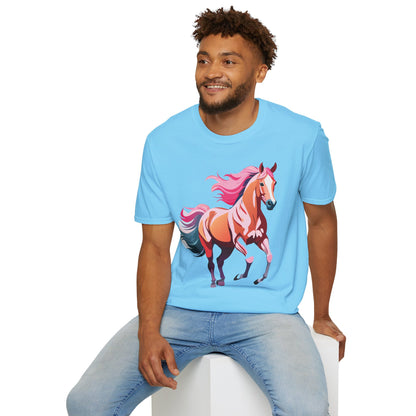 Horse Shirt Gildan Softstyle Tee Unisex 100 Percent Ring Spun Cotton
