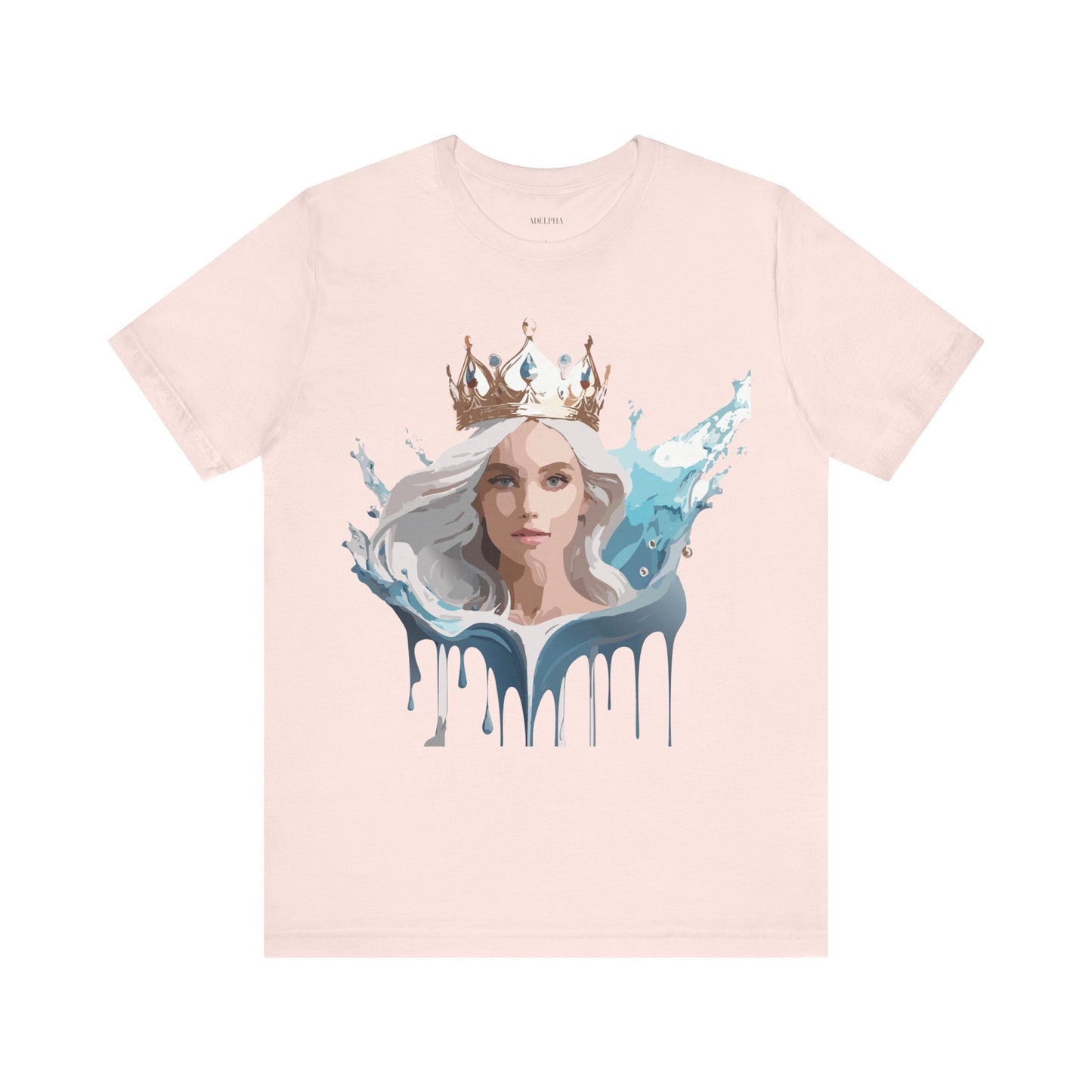 T-Shirt aus natürlicher Baumwolle – Queen Collection