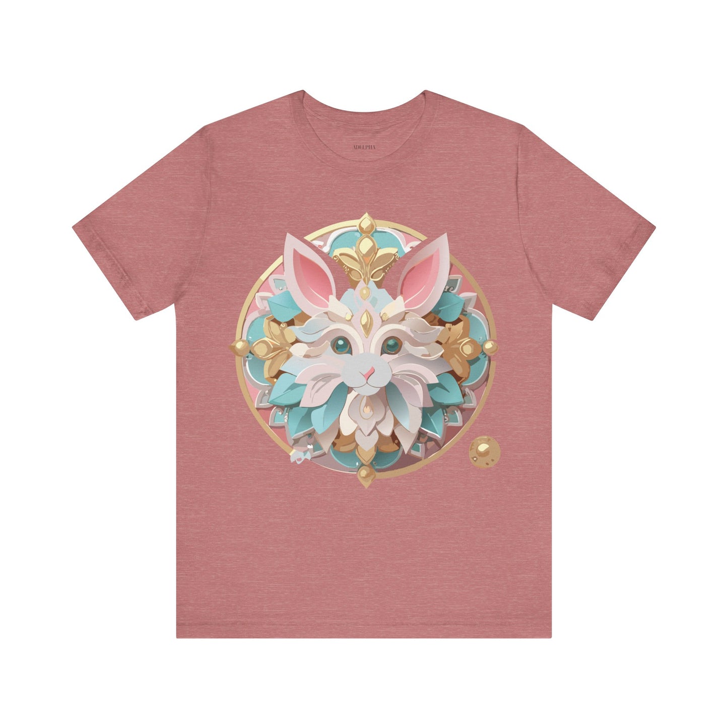 T-Shirt aus natürlicher Baumwolle – Medallion-Kollektion