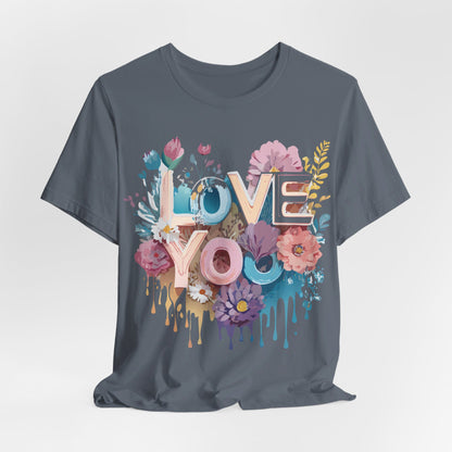Natural Cotton Tee Shirt - Love Story Collection Printify