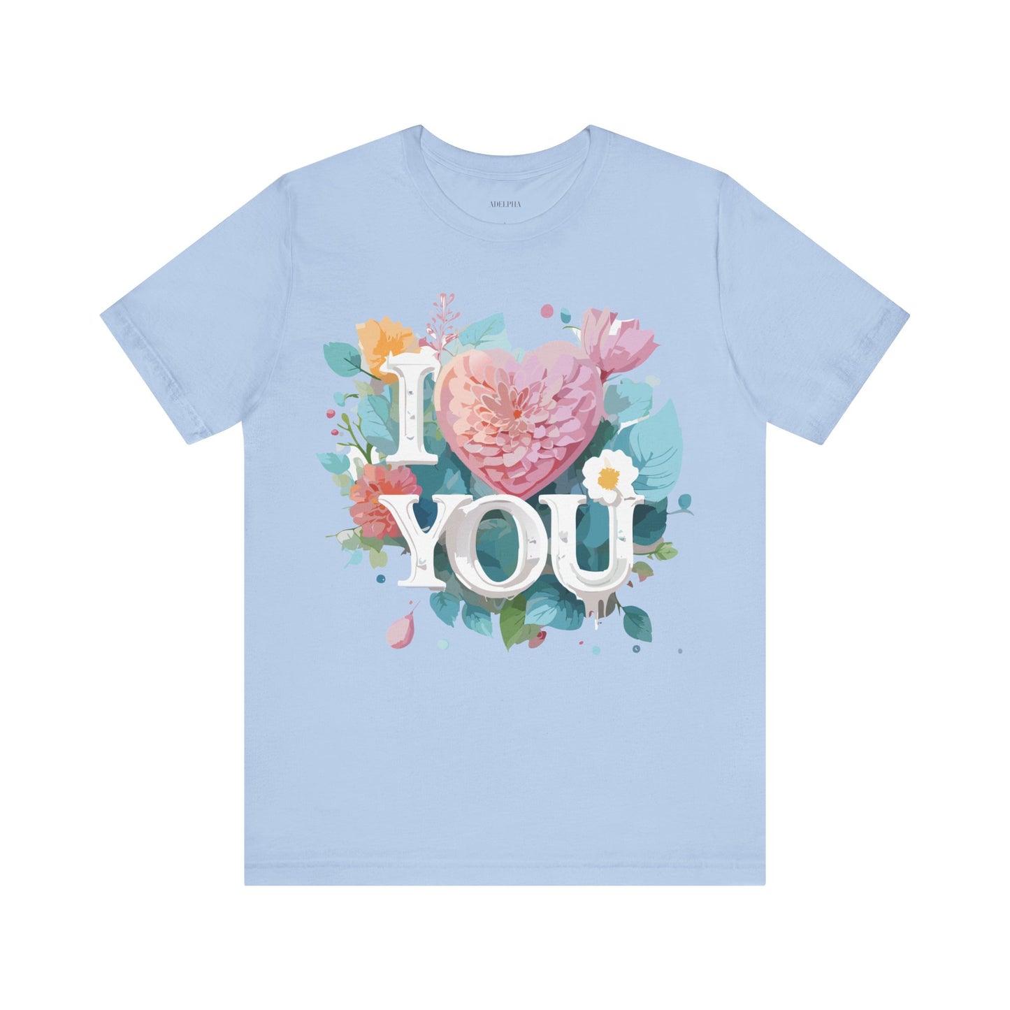 Natural Cotton Tee Shirt - Love story Collection