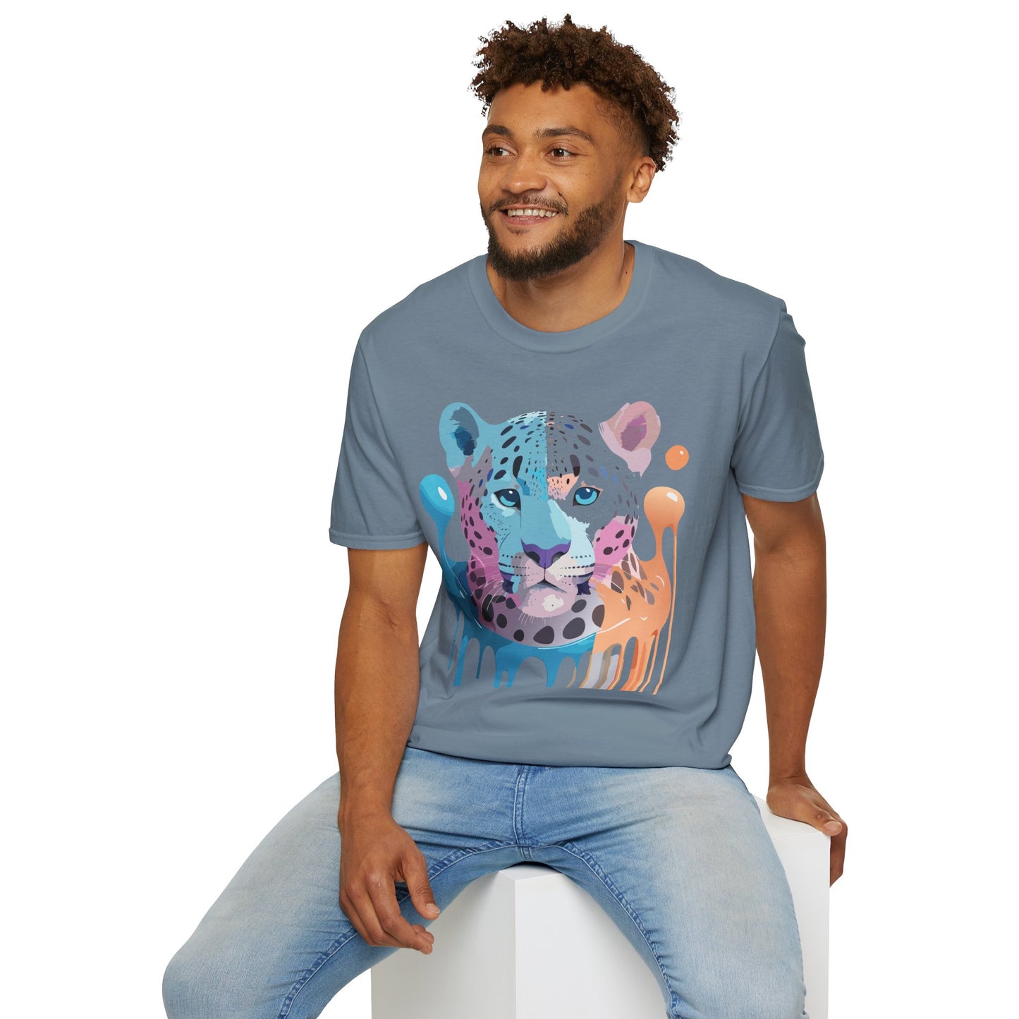 Cheetah Shirt, Shirt with Cheetah, Cheetah Tee, Shirt with Animals