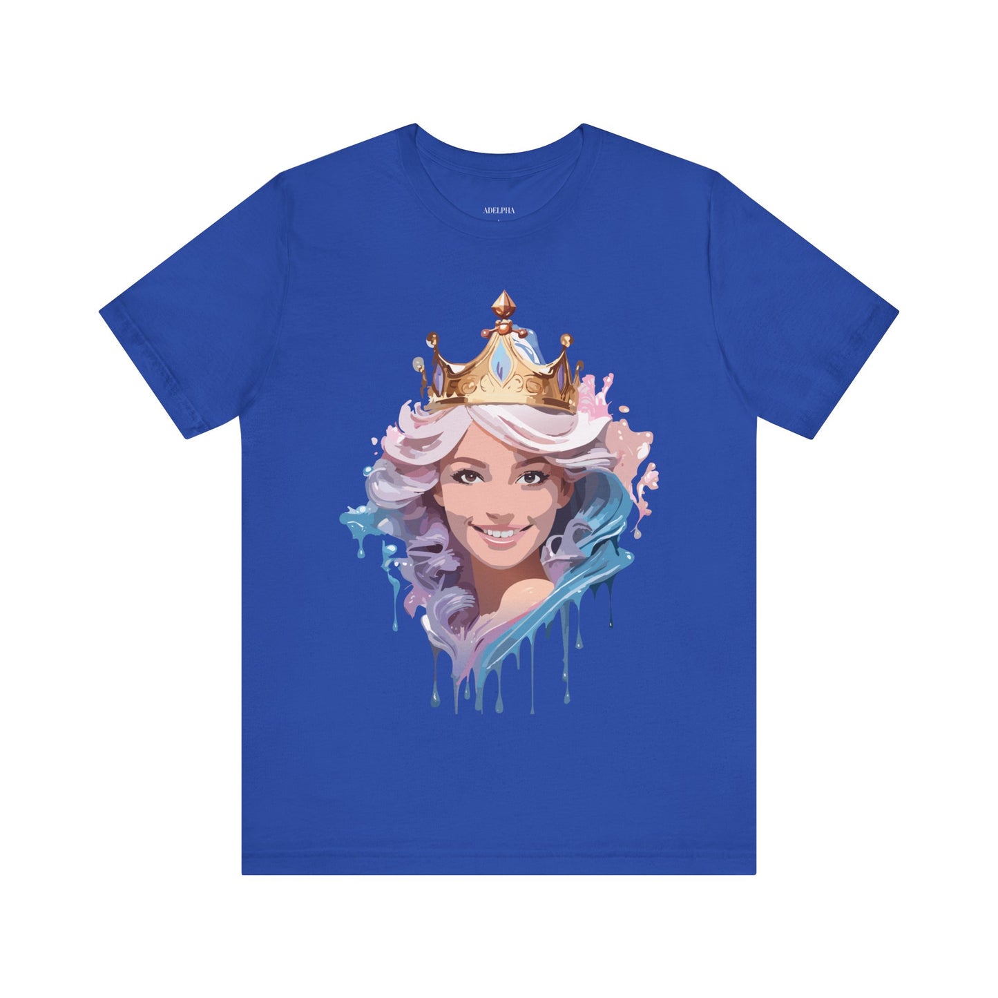 T-Shirt aus natürlicher Baumwolle – Queen Collection