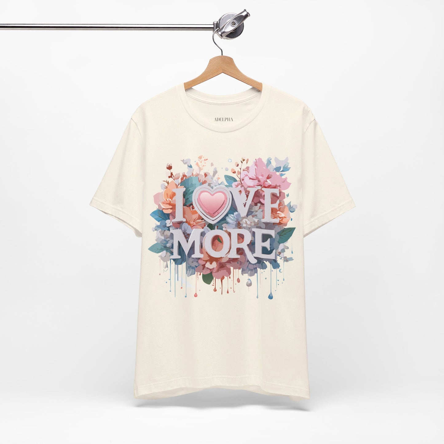 Natural Cotton Tee Shirt - Love story Collection