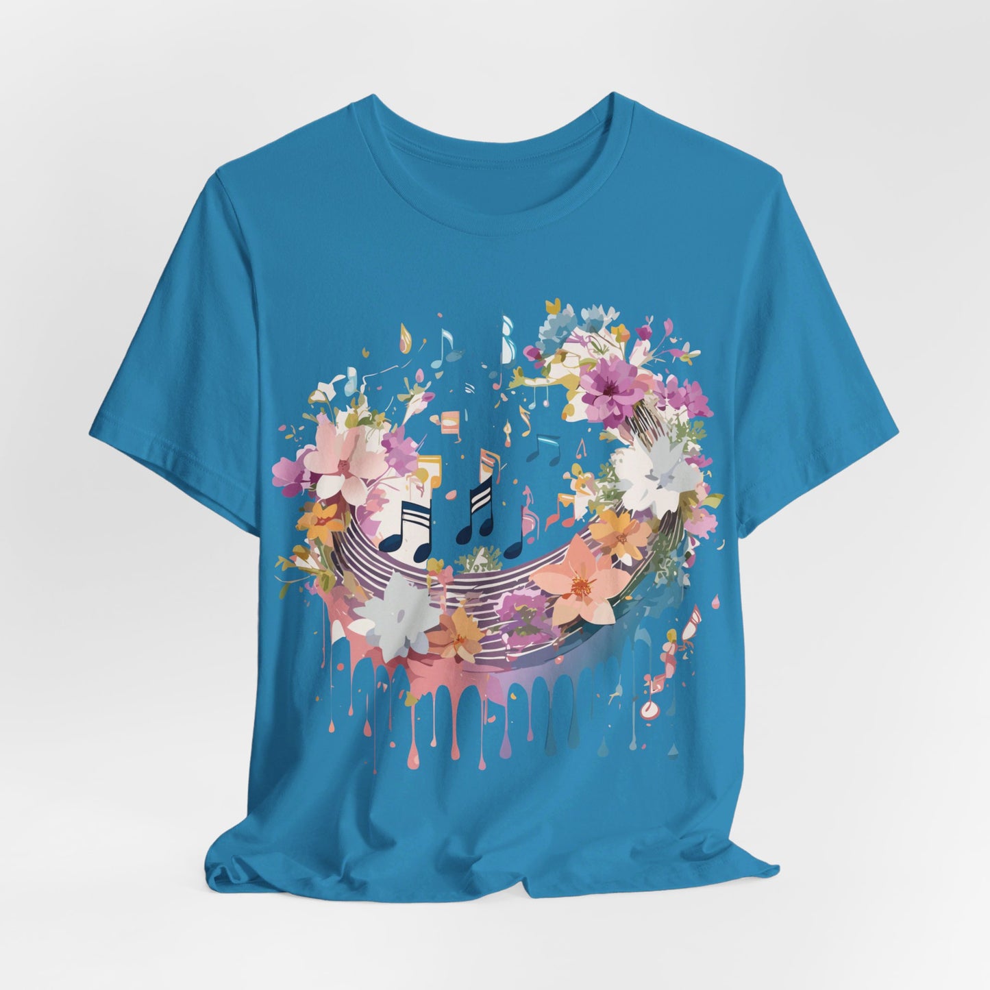 Natural Cotton Tee Shirt - Music Collection