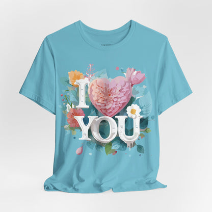 Natural Cotton Tee Shirt - Love story Collection Printify
