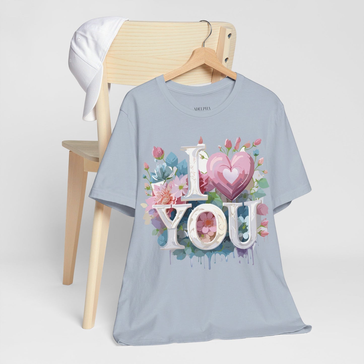 Natural Cotton Tee Shirt - Love story Collection