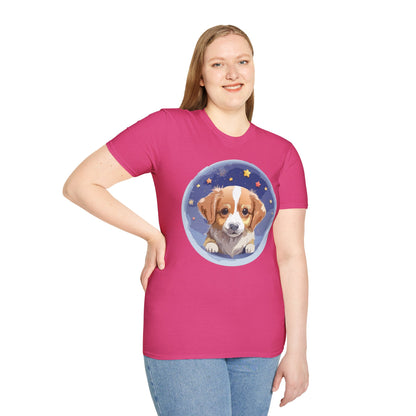 Unisex Gildan Softstyle 64000 Dog Shirt Tee Ring Spun Cotton