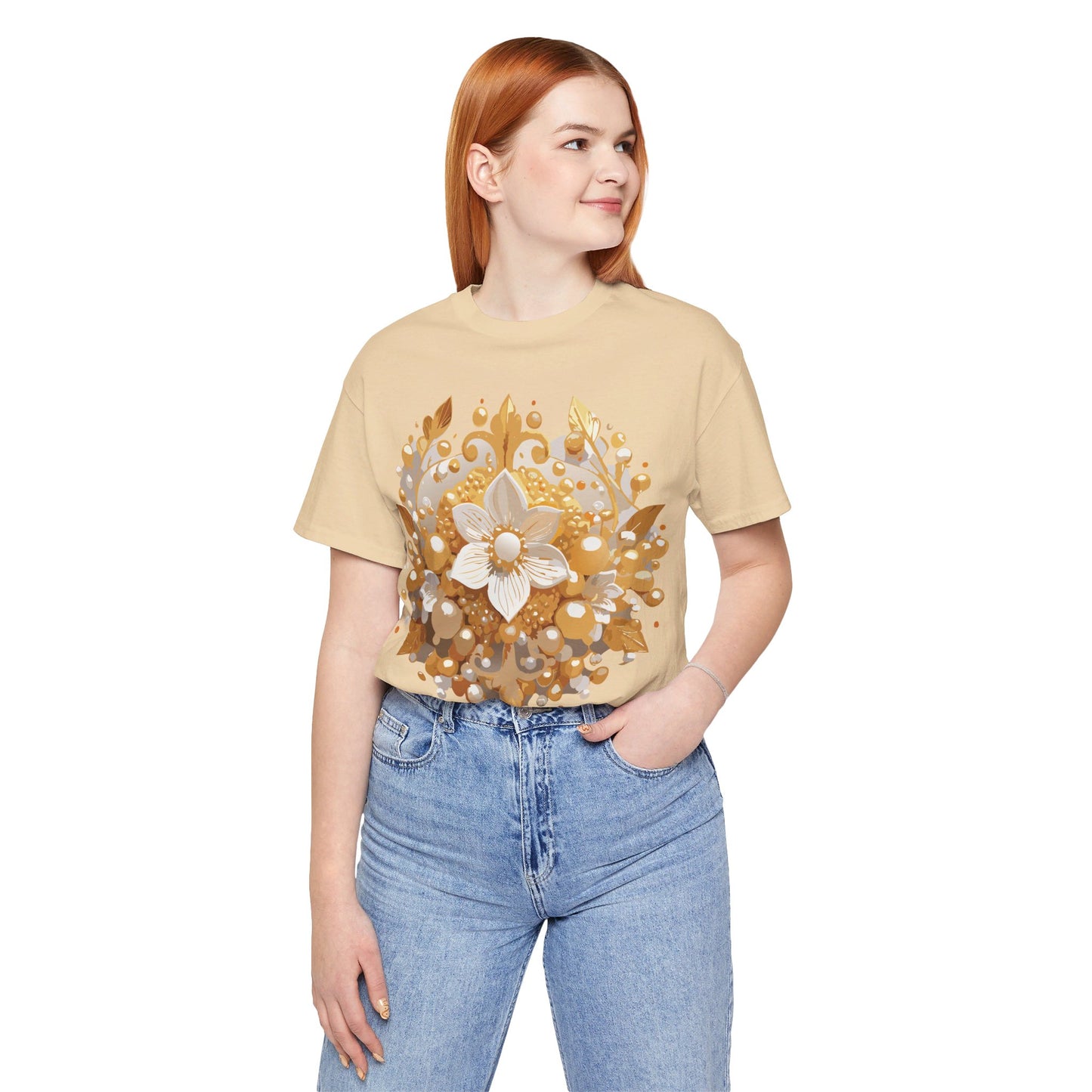 T-Shirt aus natürlicher Baumwolle – Queen Collection