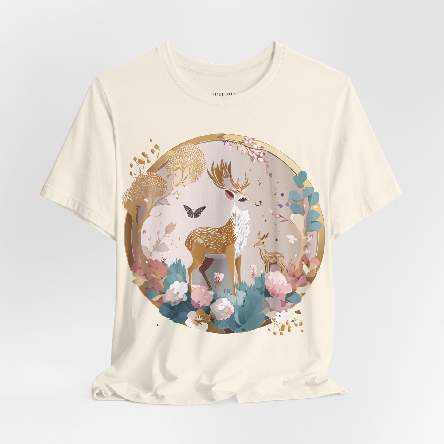 Natural Cotton Tee Shirt - Medallion Collection