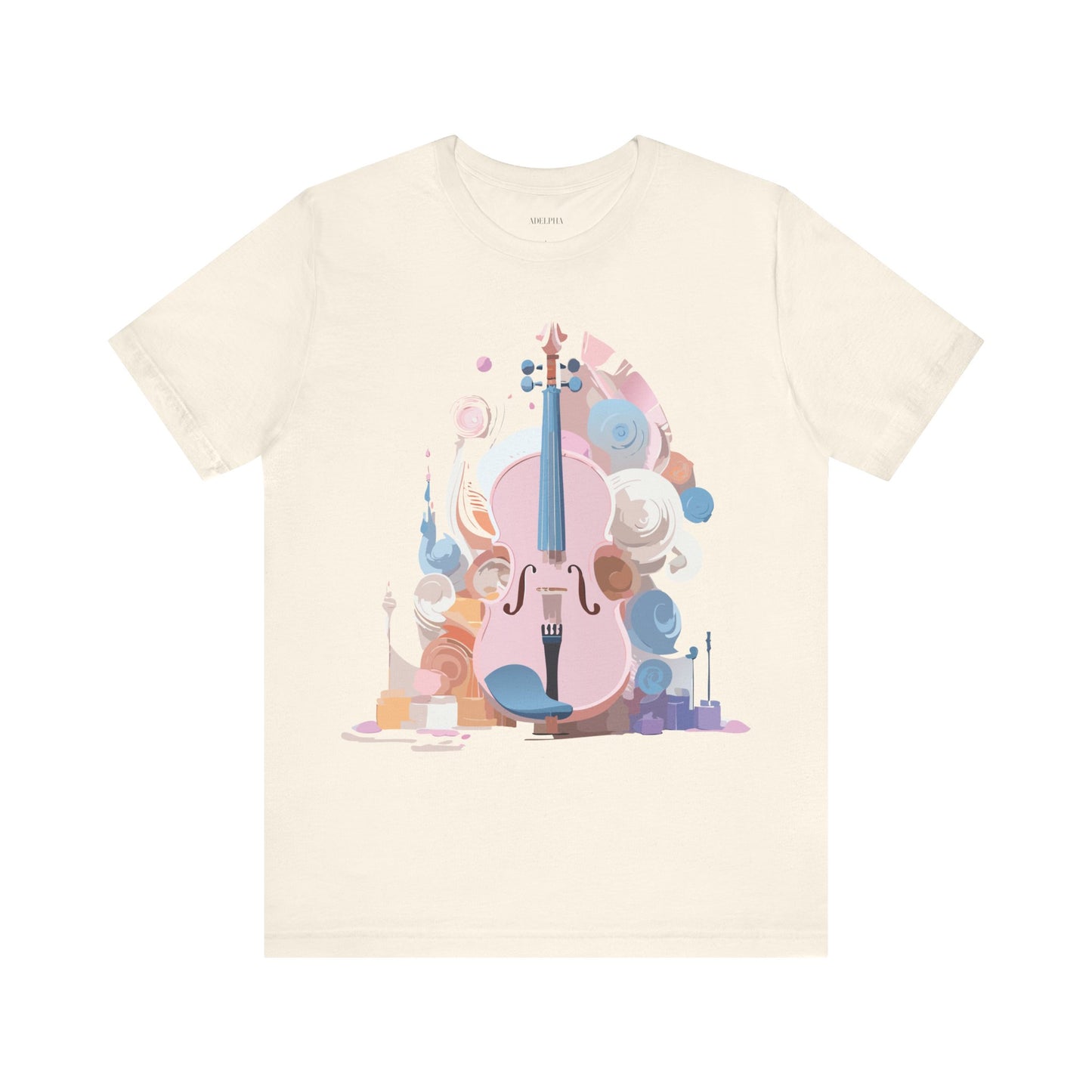 T-shirt en coton naturel - Collection Musique