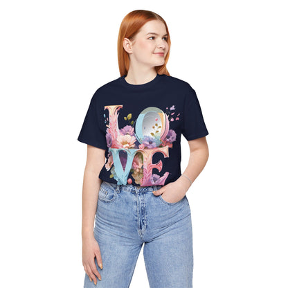 Natural Cotton Tee Shirt - Love Story Collection Printify