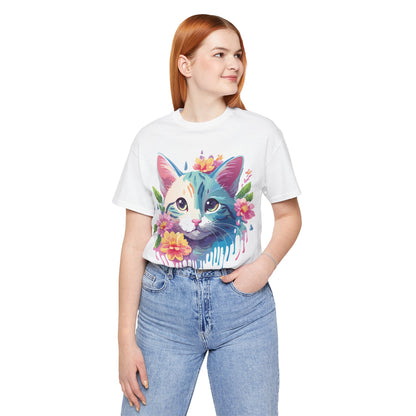 Cat Shirt, Shirt with Cat - ADELPHA