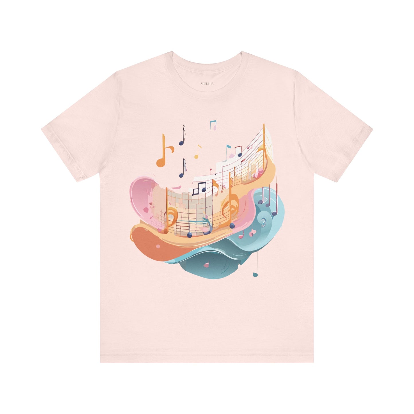 T-shirt en coton naturel - Collection Musique