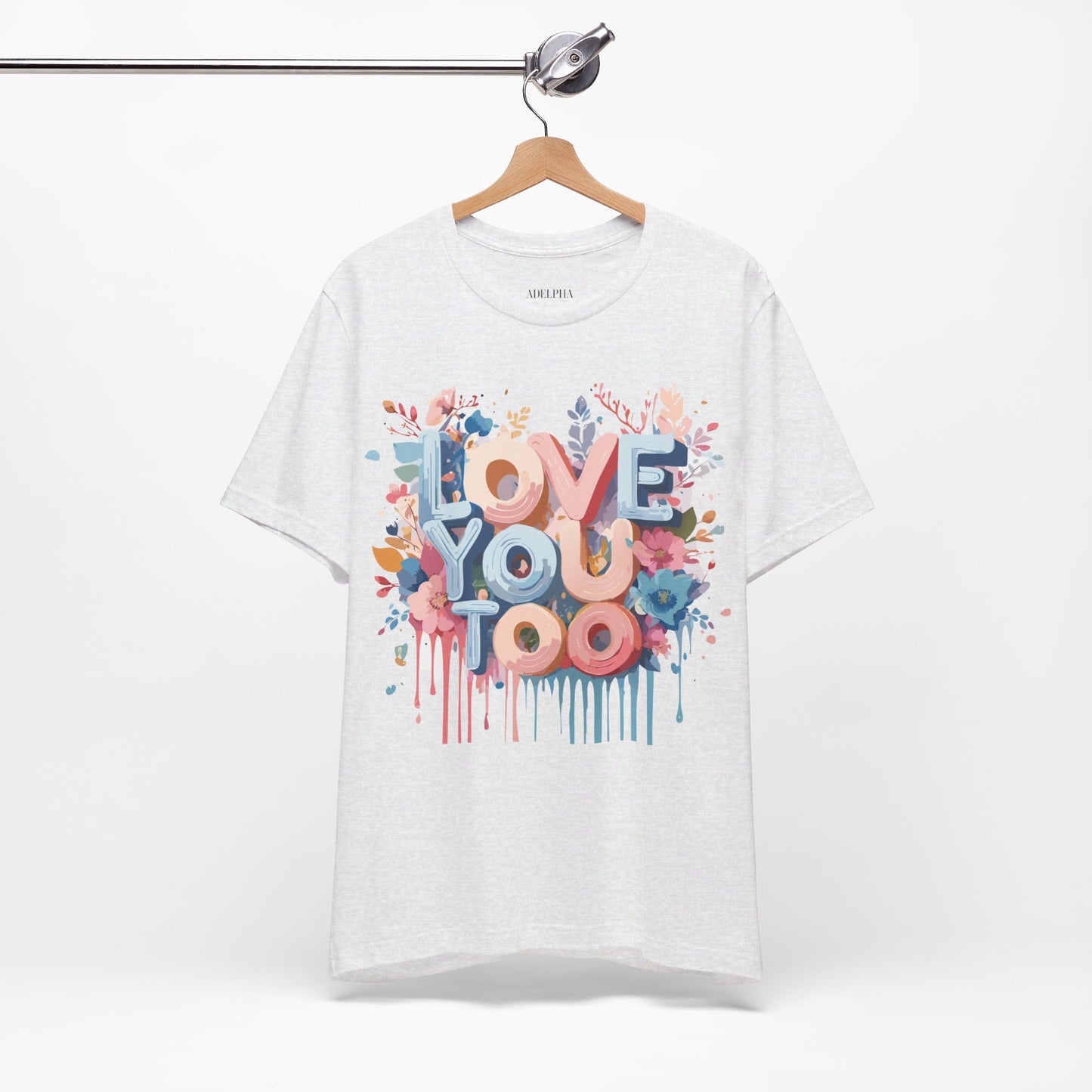 T-Shirt aus natürlicher Baumwolle – Love Story-Kollektion