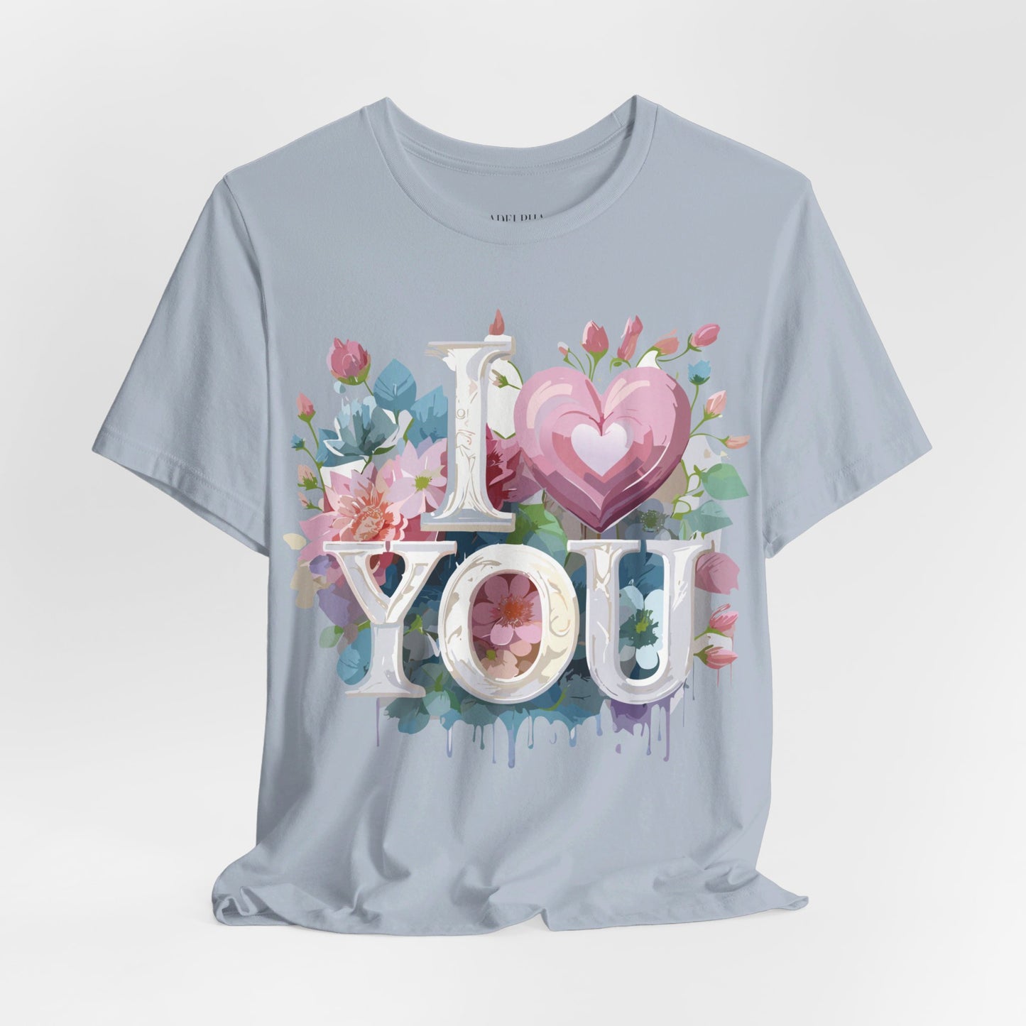 Natural Cotton Tee Shirt - Love story Collection