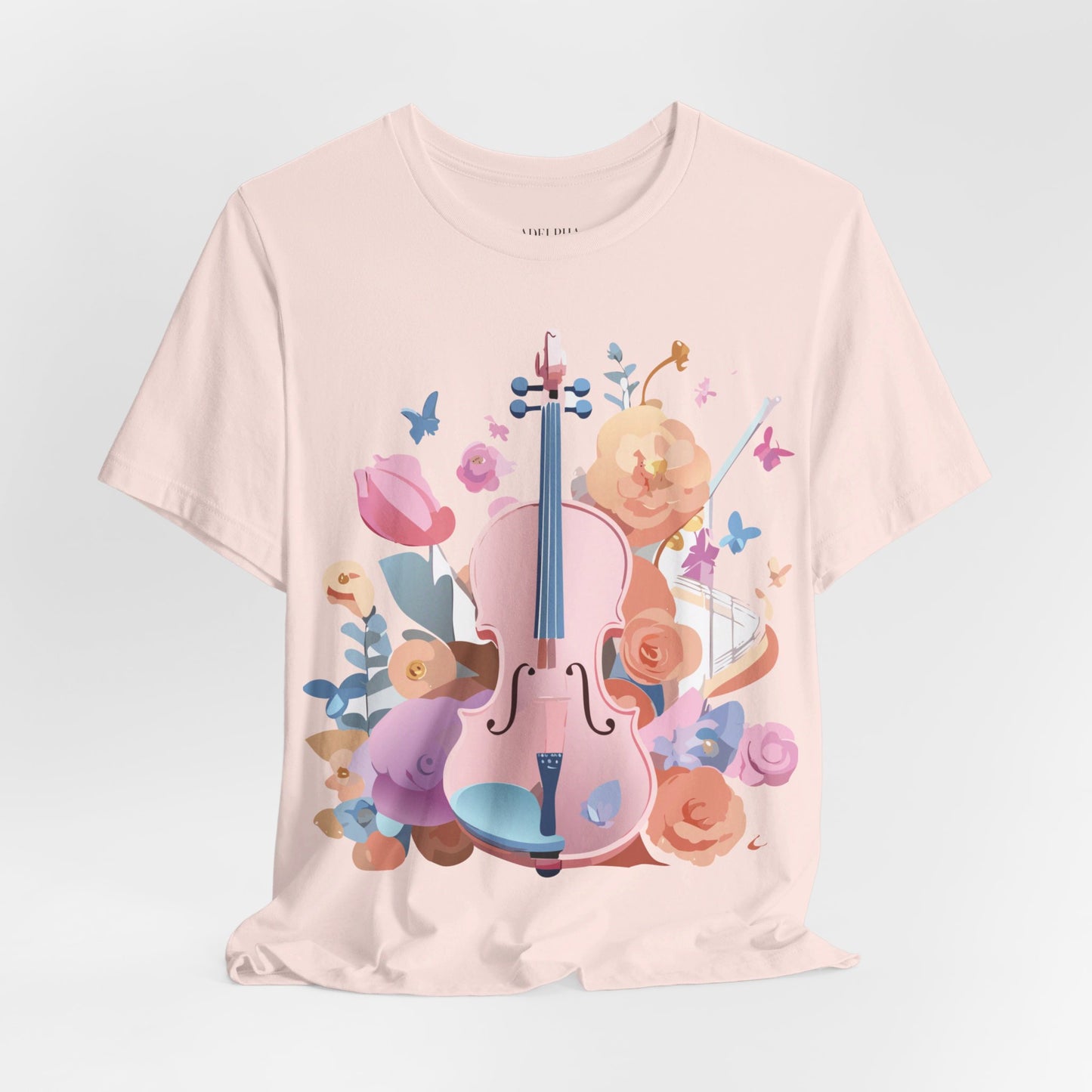 Natural Cotton Tee Shirt - Music collection