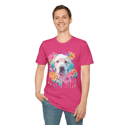 Dog Shirt Unisex Animal Tee Softstyle Gildan 64000 Short Sleeve Tee