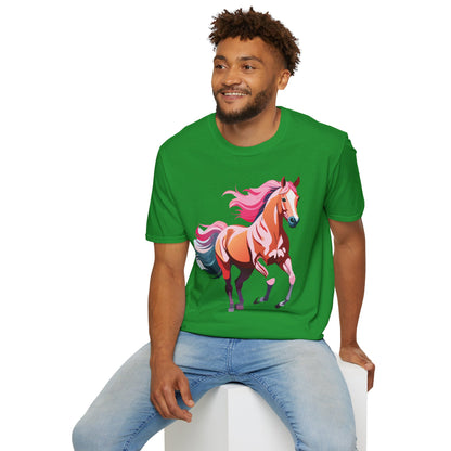 Horse Shirt Gildan Softstyle Tee Unisex 100 Percent Ring Spun Cotton