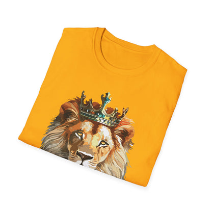 Lion Shirt Unisex Softstyle Tee Gildan 64000 100 Percent Ring Spun Cotton
