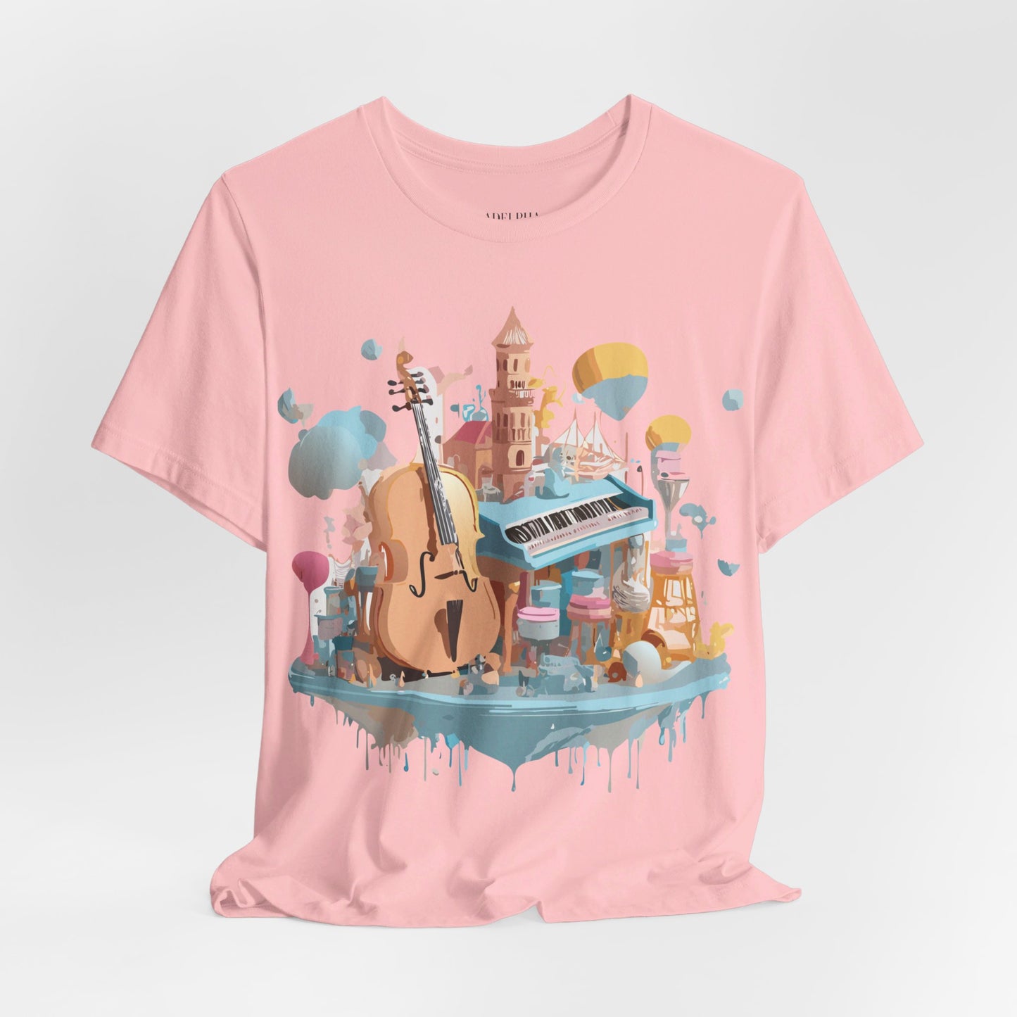 T-shirt en coton naturel - Collection Musique