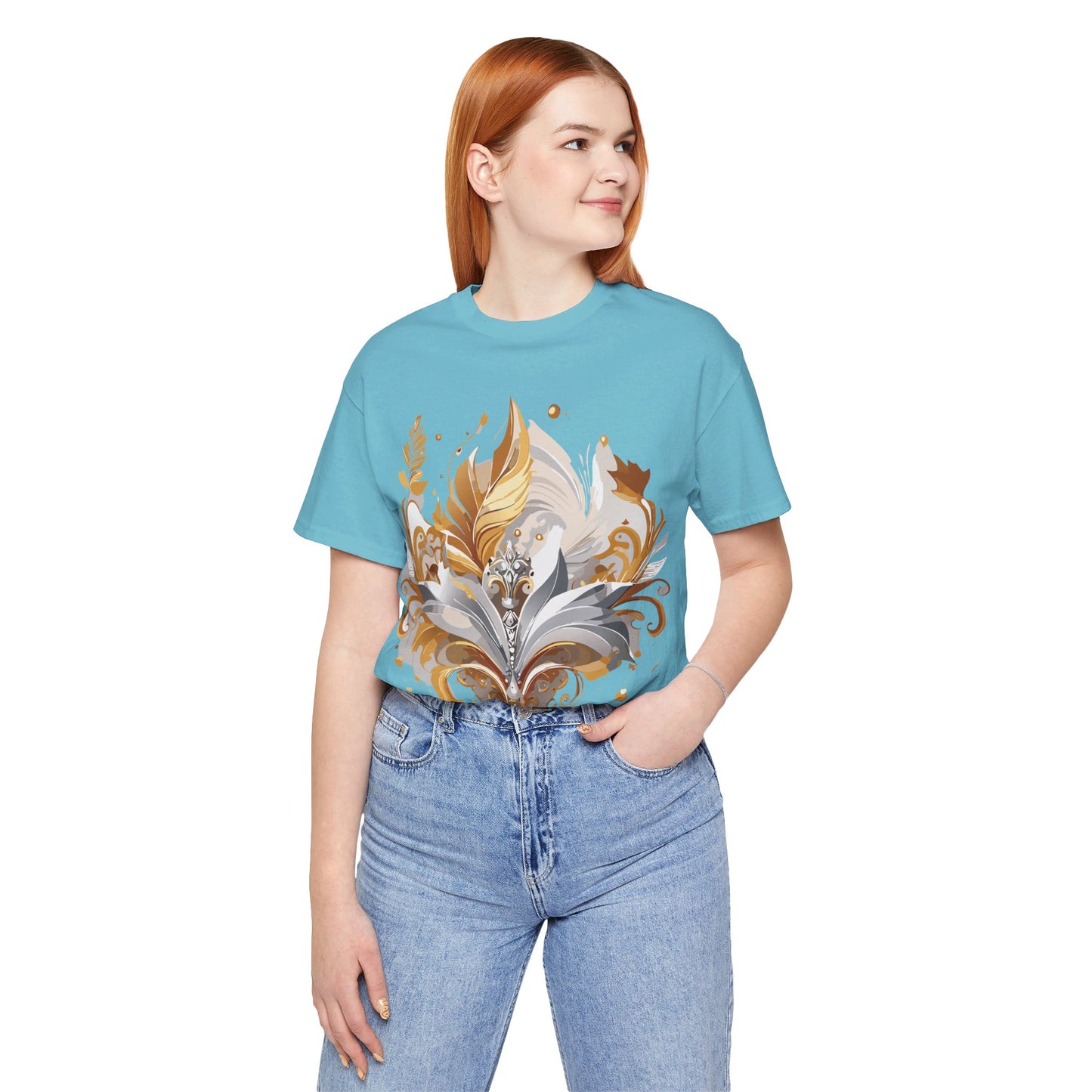 Natural Cotton Tee Shirt - Queen Collection