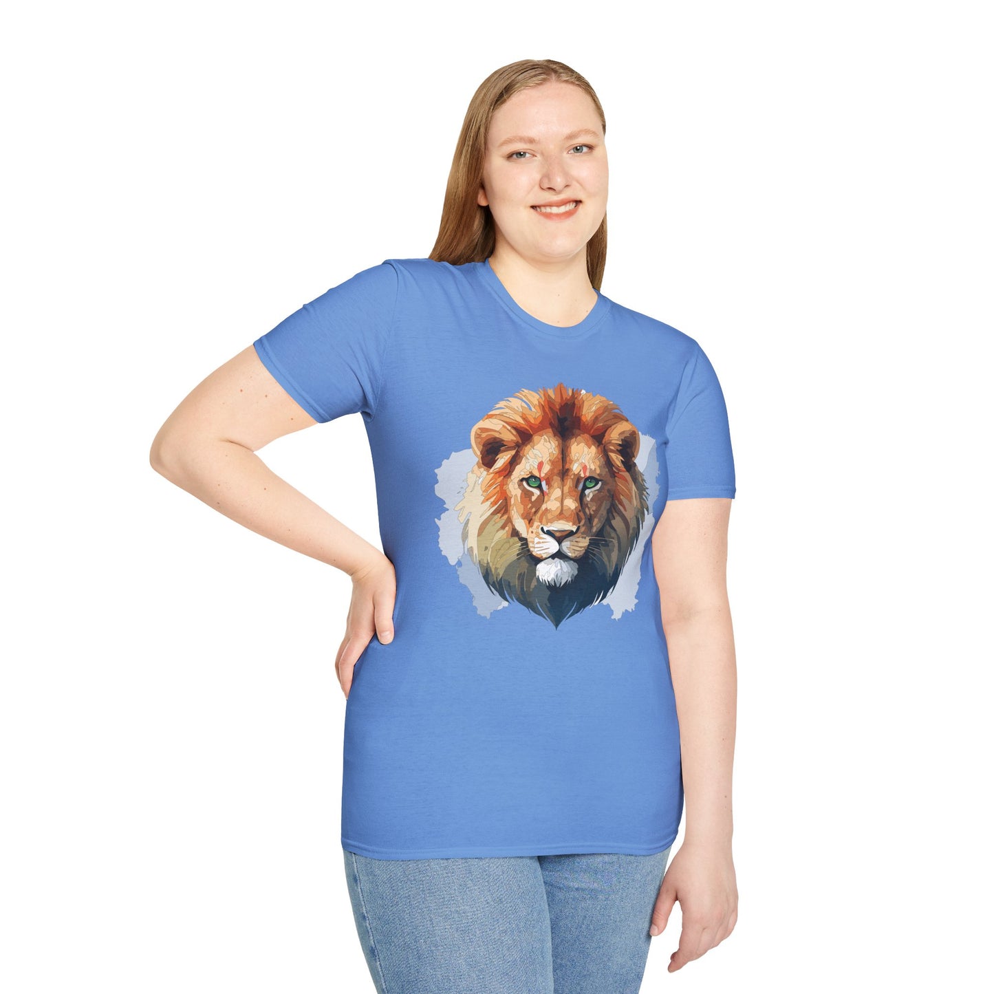 Lion Shirt, Shirt with Lion, Animal Tee, Shirt with Animals