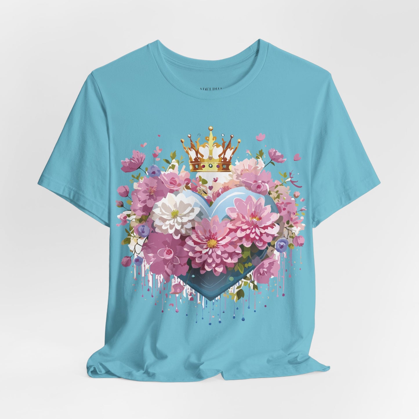 Natural Cotton Tee Shirt - Love story Collection