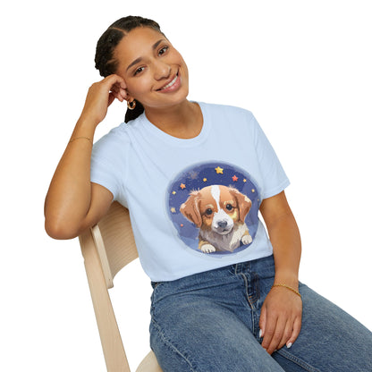 Unisex Gildan Softstyle 64000 Dog Shirt Tee Ring Spun Cotton