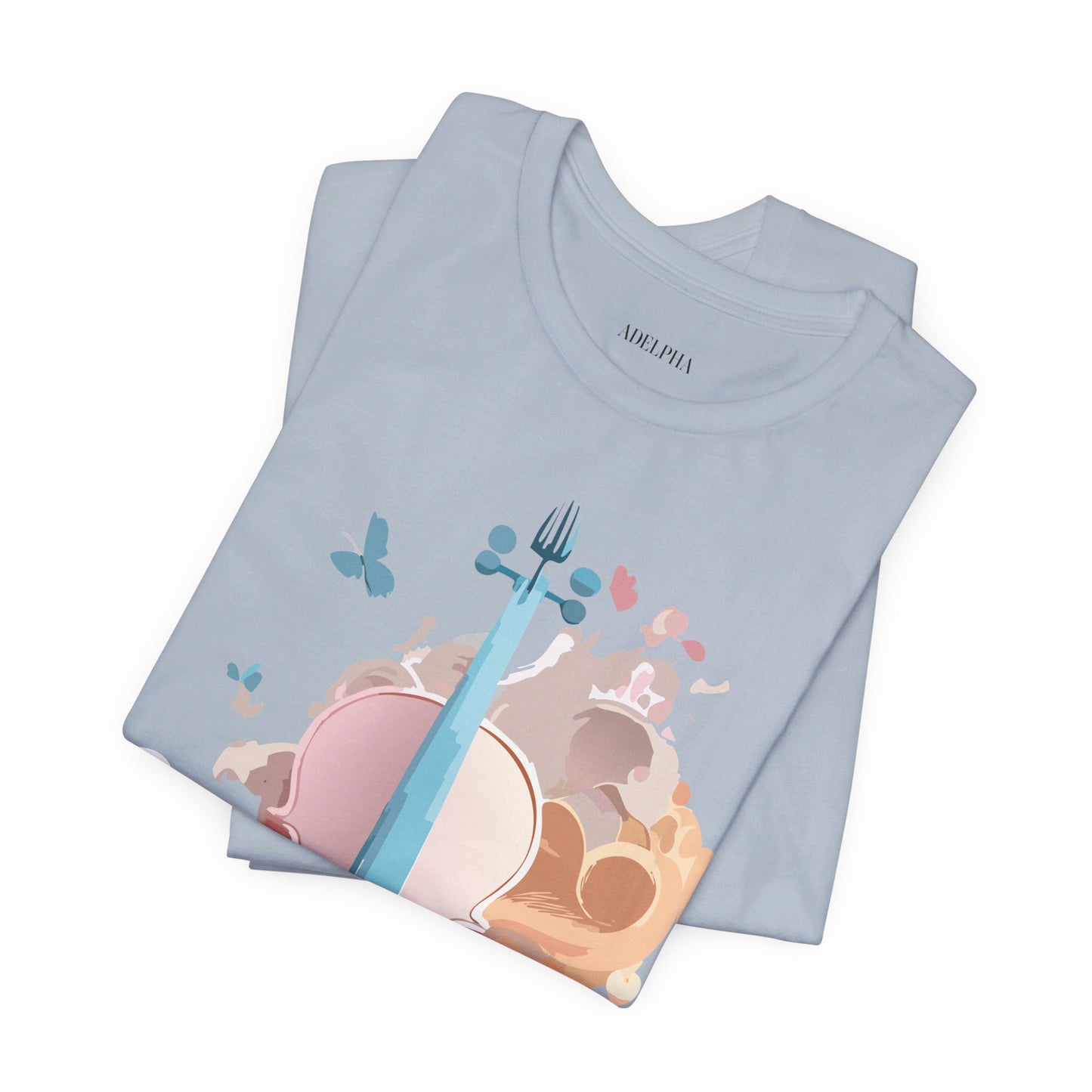 T-shirt en coton naturel - Collection Musique