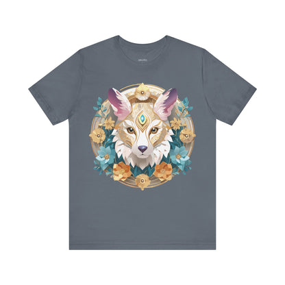 Natural Cotton Tee Shirt - Medallion Collection Printify