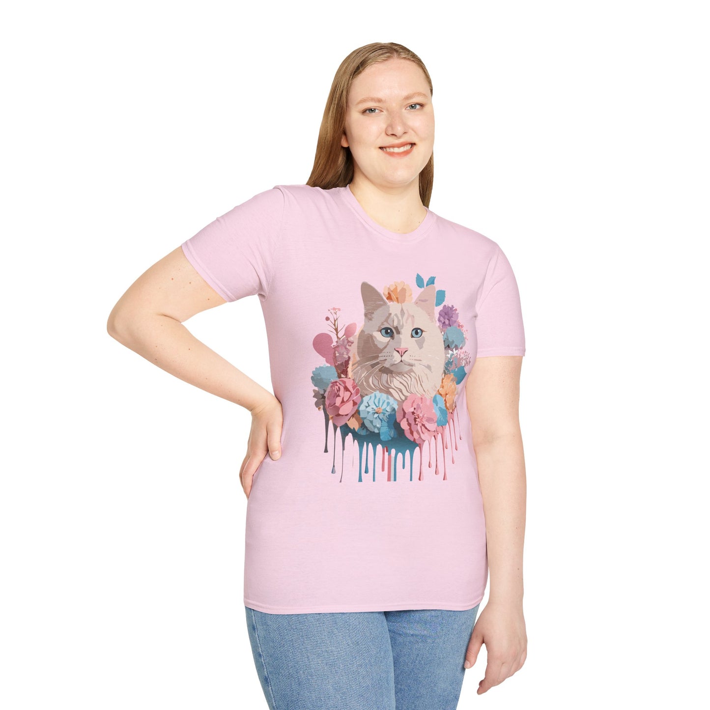 Cat Shirt, Shirt with Cat, Cats Tee, Kitten Tee