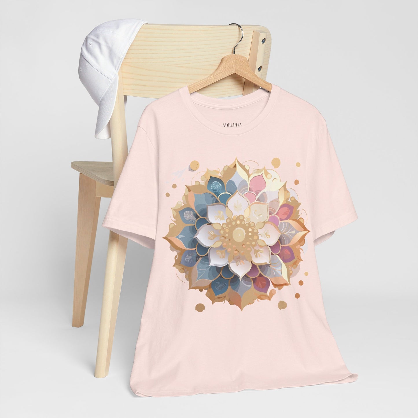 T-shirt en coton naturel - Collection Médaillon