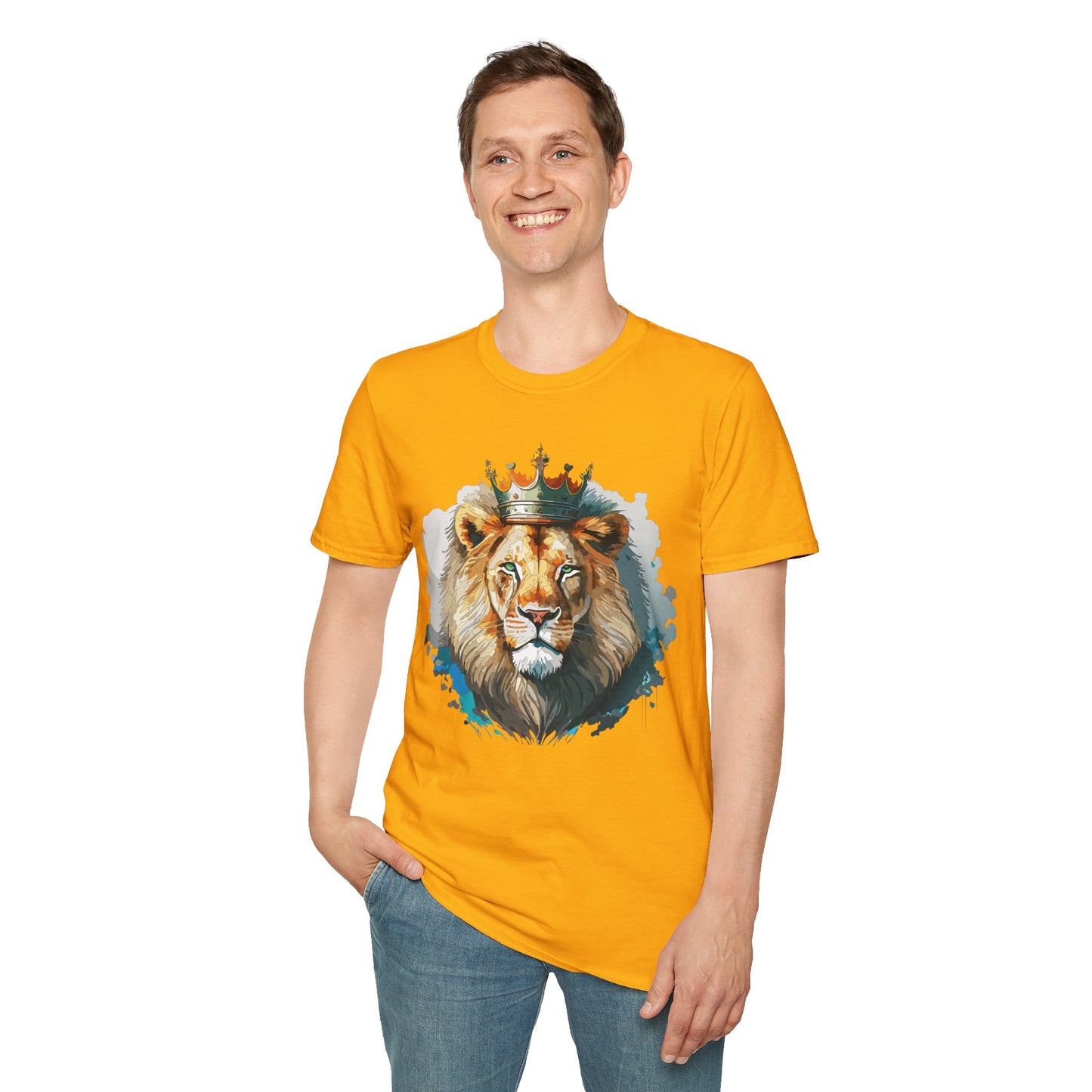 Lion Shirt, Shirt with Lion, Animal Tee, Shirt with Animals