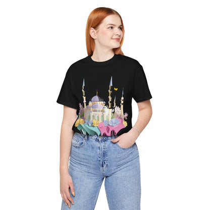 Natural Cotton Tee Shirt - Istanbul, Turkey Printify