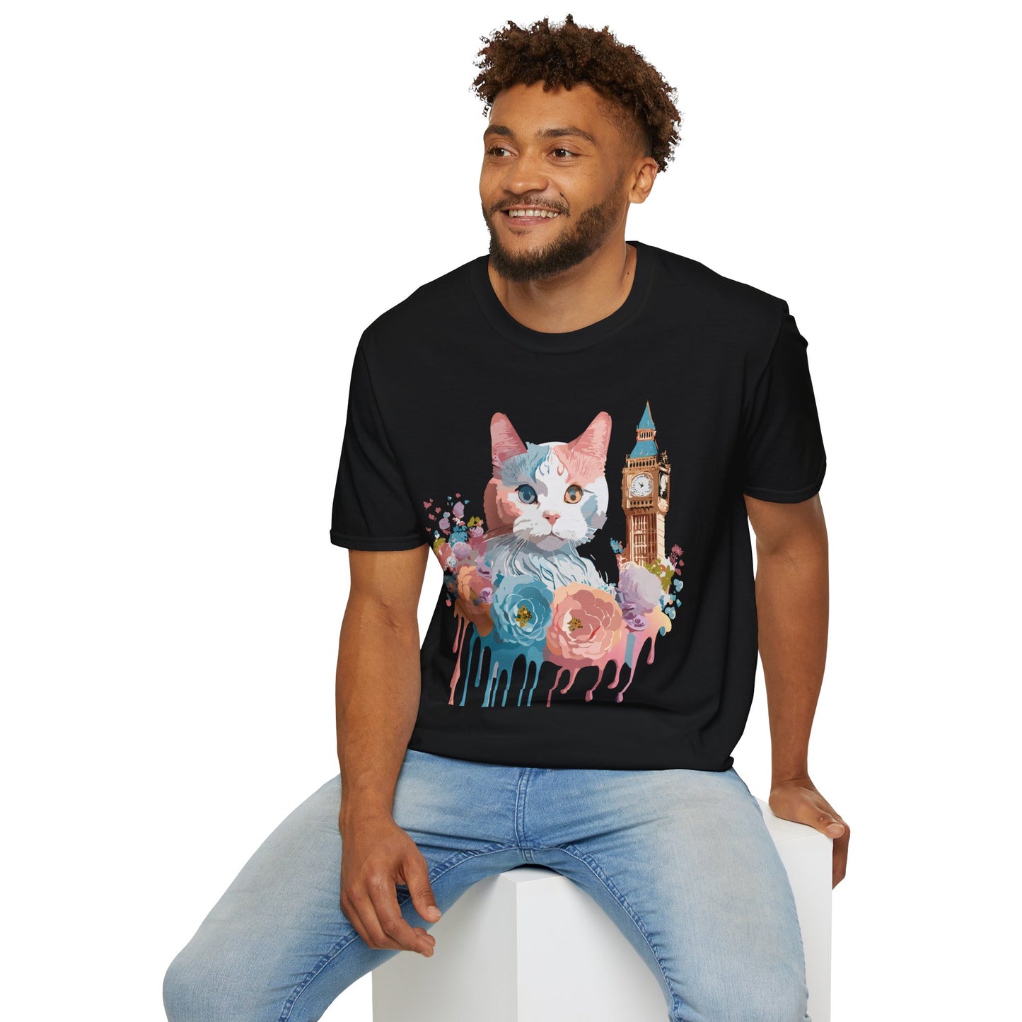 Cat Shirt, Shirt with Cat, Cats Tee, Kitten Tee