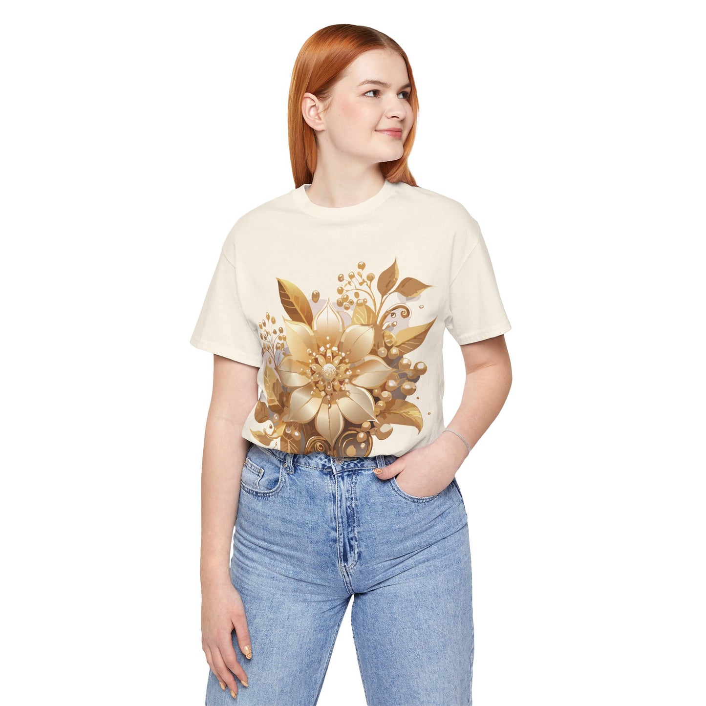 T-Shirt aus natürlicher Baumwolle – Queen Collection