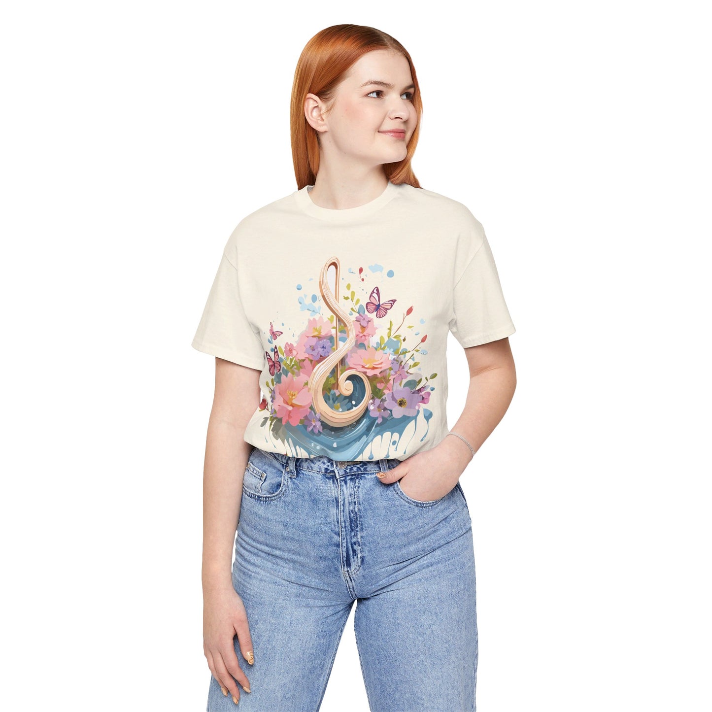 T-shirt en coton naturel - Collection Musique