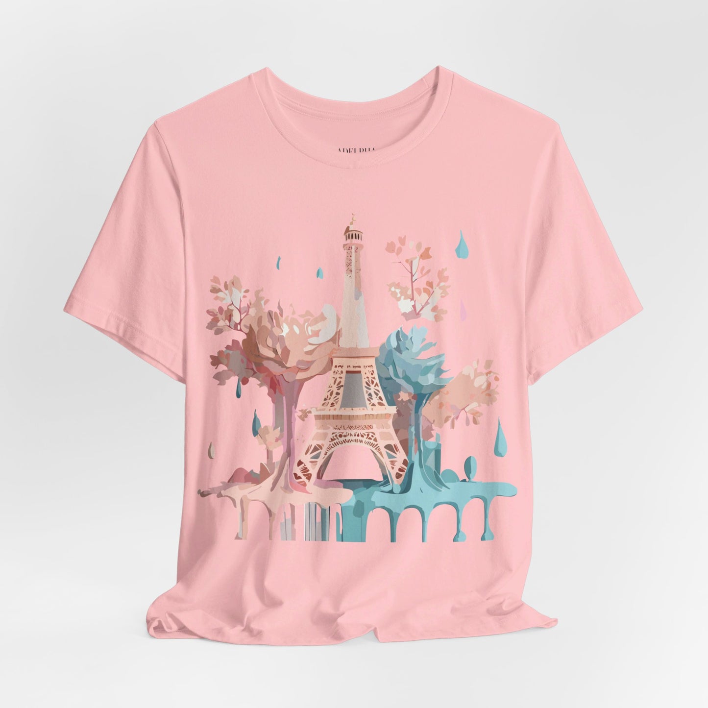 T-Shirt aus natürlicher Baumwolle – Kollektion „Beautiful Places“ – Paris