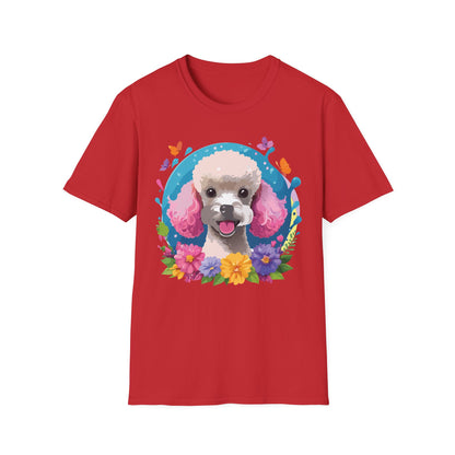 Dog Shirt With Animals Unisex Softstyle Tee 100 Percent Cotton Gildan 64000
