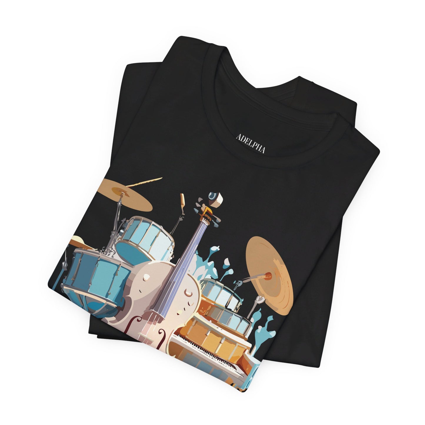 Natural Cotton Tee Shirt - Music Collection