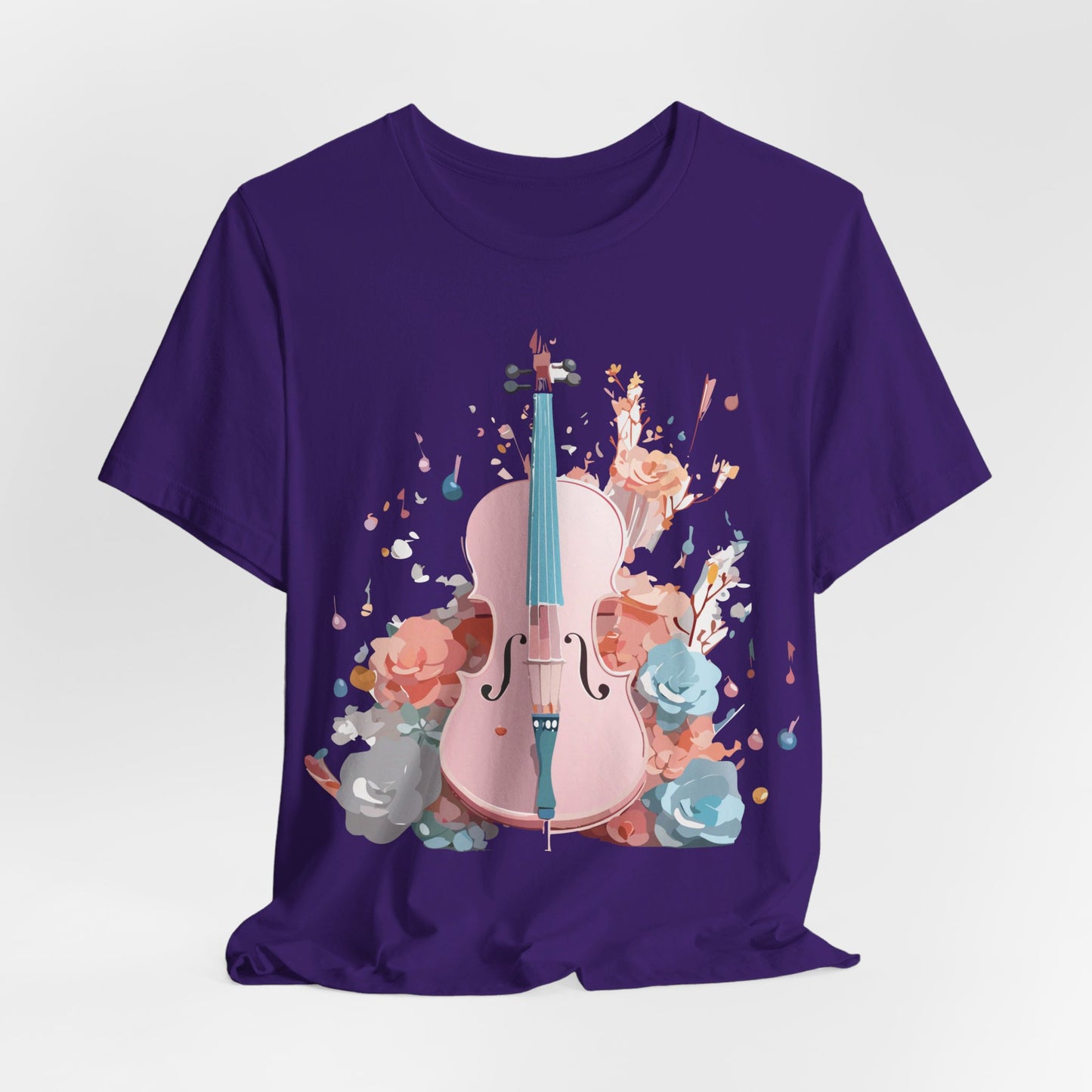 Natural Cotton Tee Shirt - Music Collection