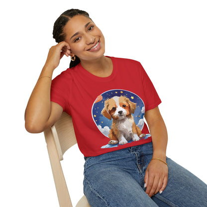 Dog Shirt Unisex Animal Tee Gildan Softstyle 64000 Short Sleeve Comfort
