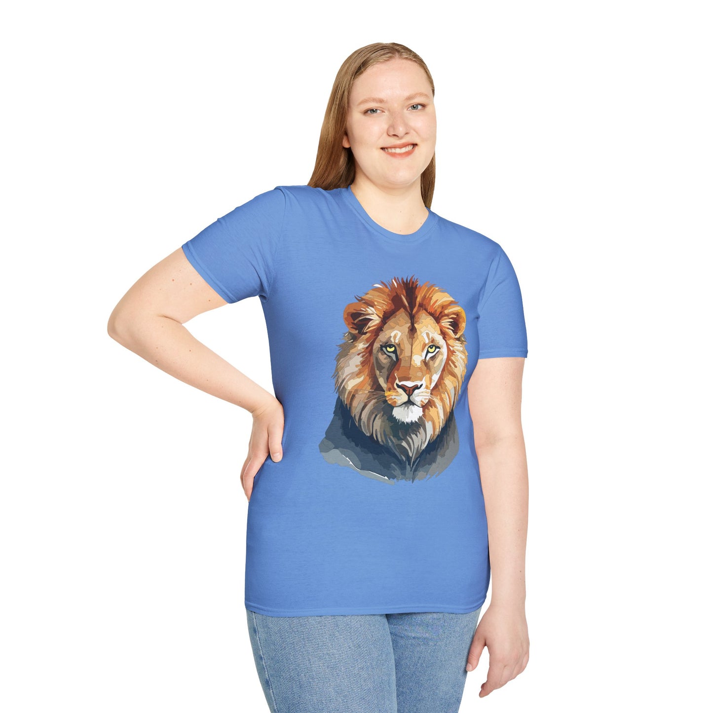 Lion Shirt, Shirt with Lion, Animal Tee, Shirt with Animals