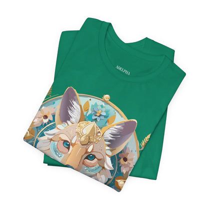Natural Cotton Tee Shirt - Medallion Collection Printify