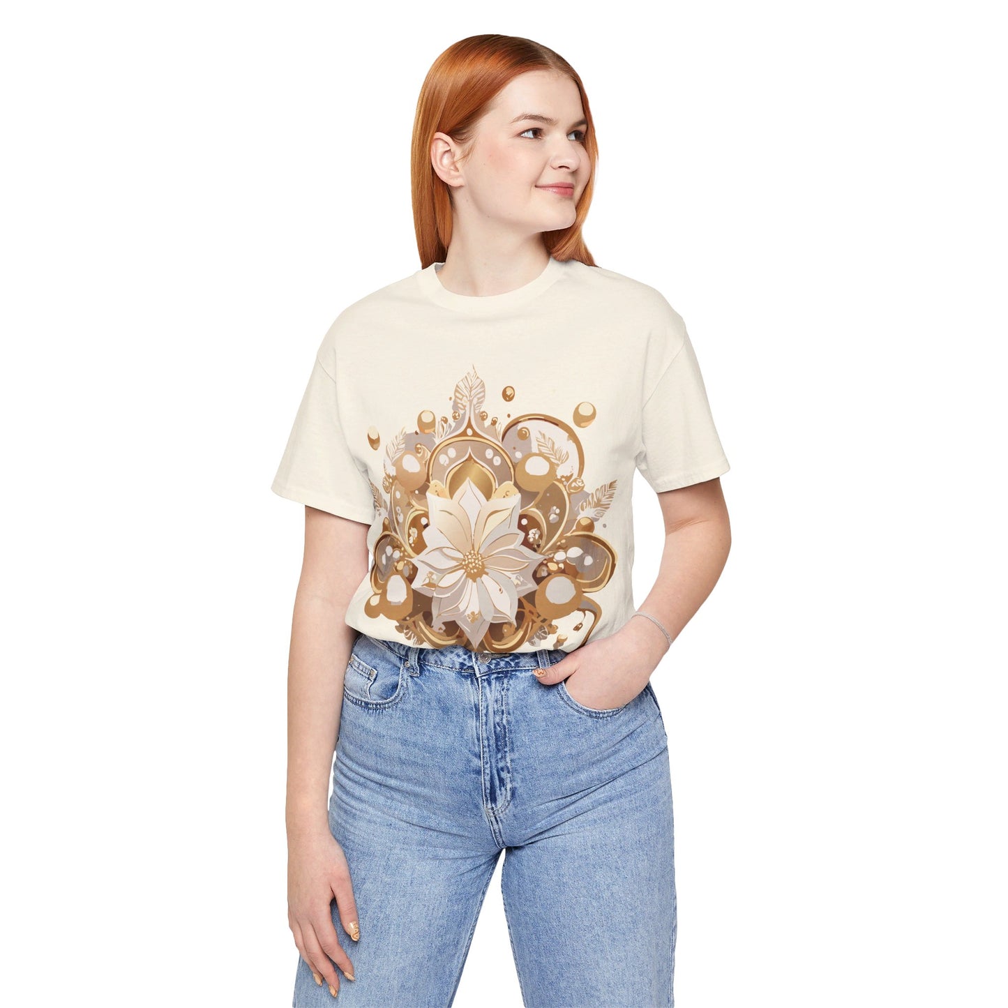 Natural Cotton Tee Shirt - Queen Collection