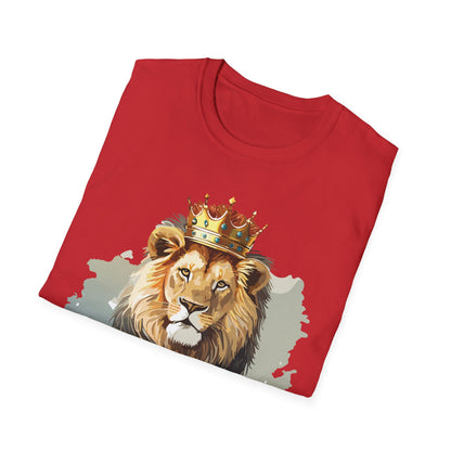 Lion Shirt Unisex Animal Tee Gildan Softstyle 64000 Comfort Fit